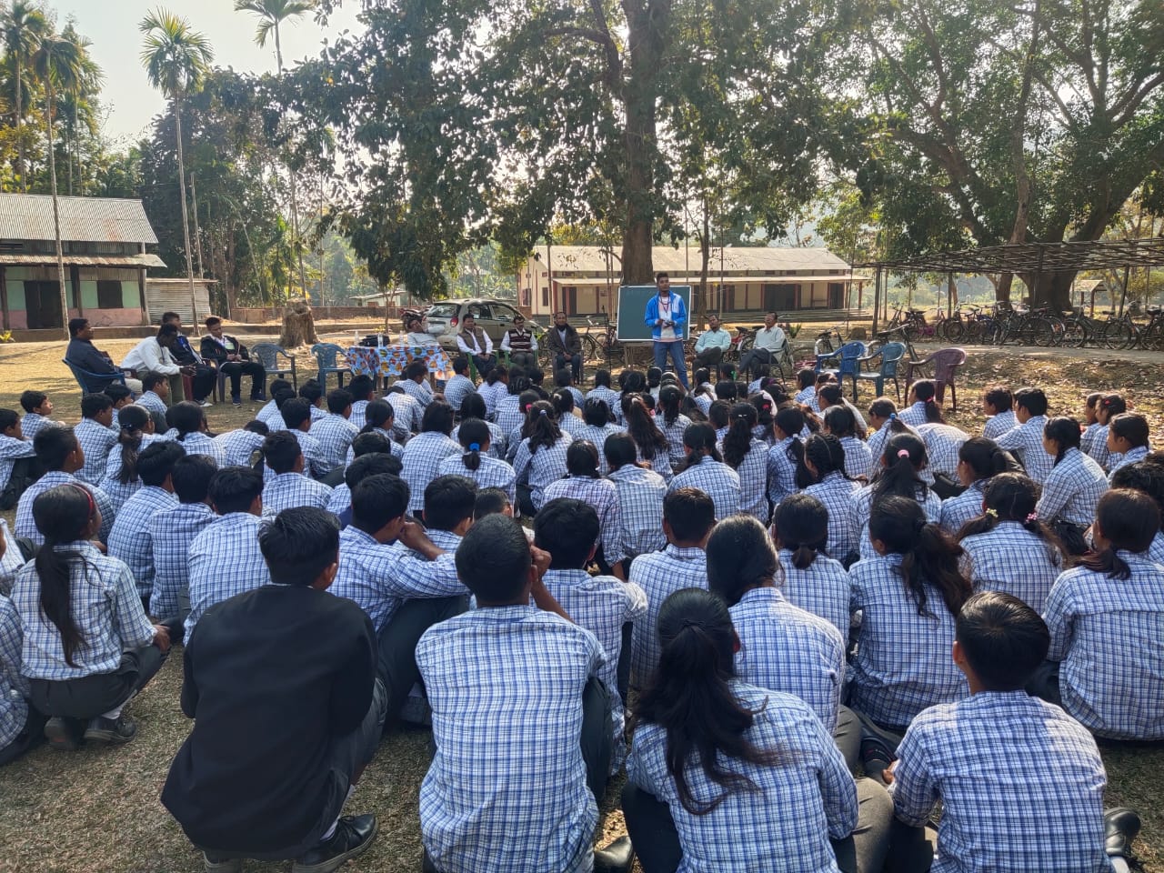 Ministry event with schoolchildren